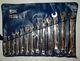 13 Pieces S-k Suregrip 6-point Chrome Sae Combination Wrench Set With Case