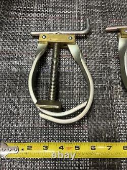 2 QTY! BULK LOT- HEAVY DUTY Sure Grip Radiator Shoulder Puller Clamp Tongs -NEW