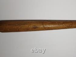 22 Rare Vintage 1940s Lou Gehrig Baseball Bat Diamond Sure Grip D76 NY Yankees