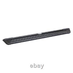 27-6135 Sure-Grip Running Boards Aluminum Black Pair 79 in. Required