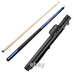 58 Viper Sure Grip Pro Blue Pool Billiard Cue + Q-Vault Black Cue Case