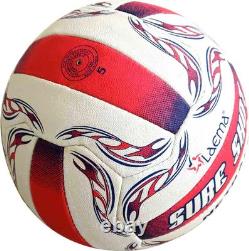 5X New High Abrasion NETBALL Pin Grip Natural Rubber Ball Sure Shot- Size 5