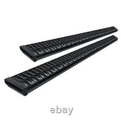 7 Growler Fleet Sure Grip Cab Length Black Running Board Fits 2019-2021 Ram 2500