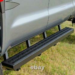 7 Growler Fleet Sure Grip Cab Length Black Running Board Fits 2019-2021 Ram 2500