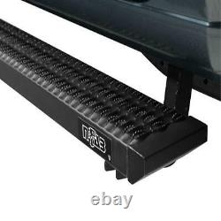 7 Growler Fleet Sure Grip Cab Length Black Running Board Fits 2019-2021 Ram 2500