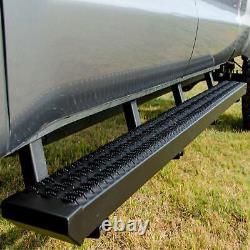 7 Growler Fleet Sure Grip Cab Length Black Running Board Fits 2019-2021 Ram 3500