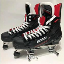 Bauer NSX Quad Roller Skates -Sure-Grip Competitor Aluminium Plate -Custom Build