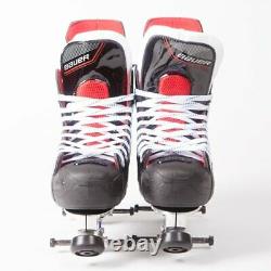 Bauer NSX Quad Roller Skates UK 8 Sure-Grip Avanti Aluminium Plate (No Wheels)