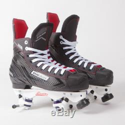 Bauer Quad Roller Skates NS Sure Grip Avanti Magnesium Plate UK 7