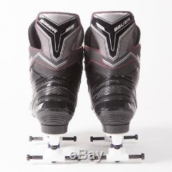 Bauer Quad Roller Skates NS Sure Grip Avanti Magnesium Plate UK 7