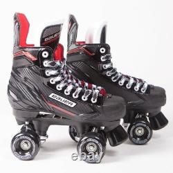 Bauer Quad Roller Skates NSX Senior Outdoor Wheels UK 6-12 Sims, Aerobic, Zen