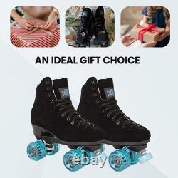 Boardwalk Black Outdoor Roller Skate Blue Motion (Mens 7 Womens 8)