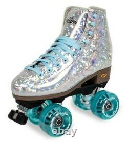 Brand New Prism Plus Silver Roller Skates Mens size 7 (Indoor/Outdoor)