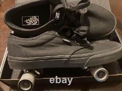 Custom Vans Roller Skates Size 11-12 Fiber Wheels Lo Ride Plates