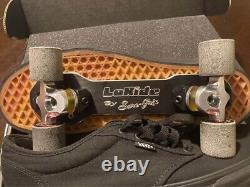 Custom Vans Roller Skates Size 11-12 Fiber Wheels Lo Ride Plates