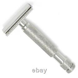 Executive Shaving Outlaw MILD Sure Grip Handle Stainless Steel DE Razor