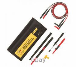 Fluke L215 Multimeter SureGrip Test Lead Set + Extenders And Fluke Probe Light