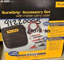 Fluke TLK-220 SureGrip Industrial Test Lead Kit
