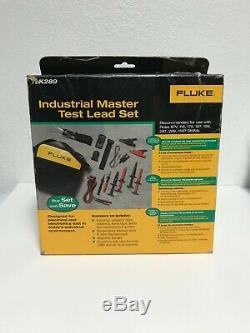 Fluke TLK289 Industrial Master SureGrip Test Lead Set