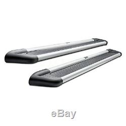 For Chevy Colorado 05-19 Westin 6 Sure-Grip Black Running Boards w Brushed Trim