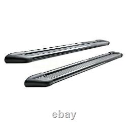 For Dodge Ram 2500 98-09 Running Boards 6 Sure-Grip Cab Length Black Running