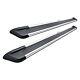 For Ford F-150 Heritage 04 6 Sure-grip Black Running Boards W Brushed Trim