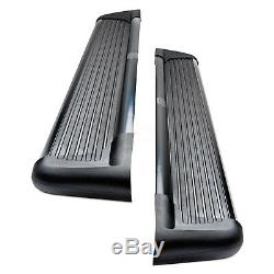 For Toyota Tacoma 99-19 Westin 6 Sure-Grip Black Running Boards w Black Trim