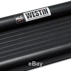 For Toyota Tacoma 99-19 Westin 6 Sure-Grip Black Running Boards w Black Trim