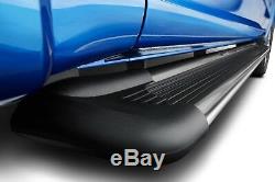 For Toyota Tacoma 99-19 Westin 6 Sure-Grip Black Running Boards w Black Trim