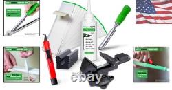 Golf Regripping Set Multiple Tape Strips, Bench Vise & Quality Solvent