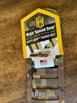 HSGI (High Speed Gear) Sure Grip Belt + Kifaru Inner Belt NEW MEDIUM MULTICAM