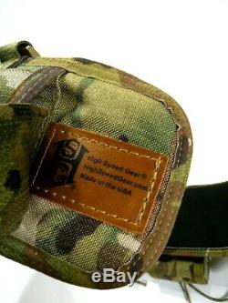 HSGI Multicam Sure Grip Padded Belt Medium + Riggers Belt & 3 Taco Mag Pouches