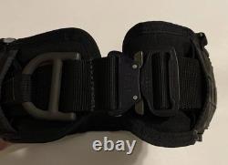 HSGI Sure Grip Padded Belt + Cobra Riggers Belt, Medium, Black
