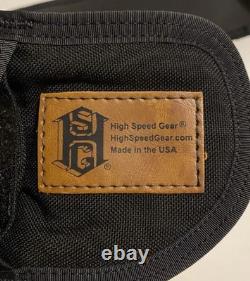HSGI Sure Grip Padded Belt + Cobra Riggers Belt, Medium, Black