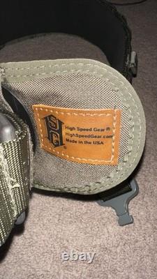 High Speed Gear Sure-Grip Padded Belt Size 2XL with Inner Belt