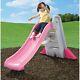Indoor/outdoor Big Folding Pink Slide For Toddlers With Sure-grip Handles New