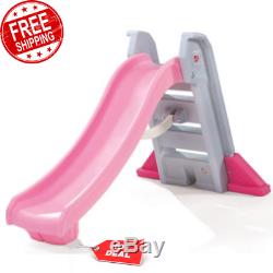 Indoor/Outdoor Big Folding Pink Slide for Toddlers with Sure-grip Handles NEW