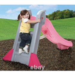 Indoor/Outdoor Big Folding Pink Slide for Toddlers with Sure-grip Handles NEW