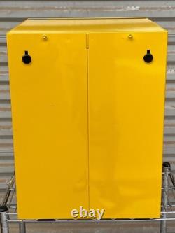 JUSTRITE 890420 Sure-Grip EX Flammable Liquid Storage Cabinet, 4 Gallon, Yellow