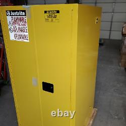 JUSTRITE Sure-Grip EX Flammable Liquid Safety Storage Cabinet 60 Gal (New Other)