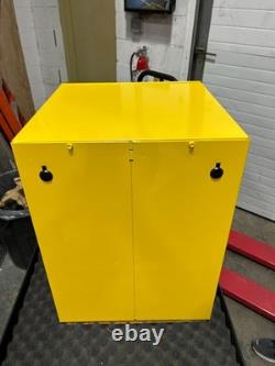 Justrite 890420 Sure-Grip EX Countertop Yellow Flammable Cabinet New Open Box