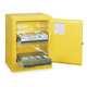 Justrite 890500 Sure-grip Ex Aerosols Cabinet, 4 Gal, Yellow