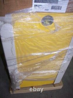 Justrite 891200 Sure-Grip Ex Flammable Safety Cabinet, 12 Gal, Yellow NEW