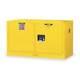 Justrite 891720 Sure-grip Ex Flammable Safety Cabinet, 17 Gal, Yellow