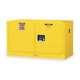 Justrite 891720 Sure-grip Ex Flammable Safety Cabinet, 17 Gal, Yellow
