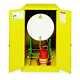 Justrite 899300 Sure-grip Ex Flammable Cabinet, Horizontal, 55 Gal, Yellow