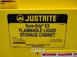 Justrite Sure-Grip EX 4 Gal. Flammable Liquids Safety Storage Cabinet 890420
