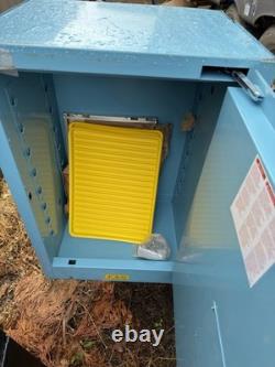 Justrite Sure-Grip Ex 12 Gallon Compac Cabinet for Corrosives Manual Close