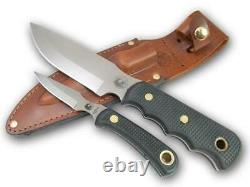 Knives Of Alaska 00035fg Bush Camp/cub Combo Suregrip Knife With Leather Sheath