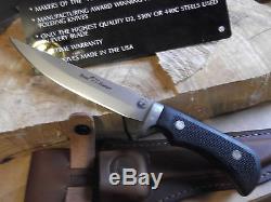 Knives Of Alaska 10 1/4 849fg Boar Hunter D2 Tool Steel Sure Grip Handle Wow